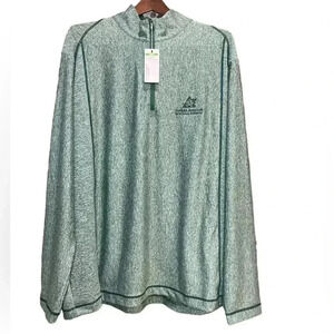 Antigua Desert Dry 1/4 Zip Long sleeve Green size XXL